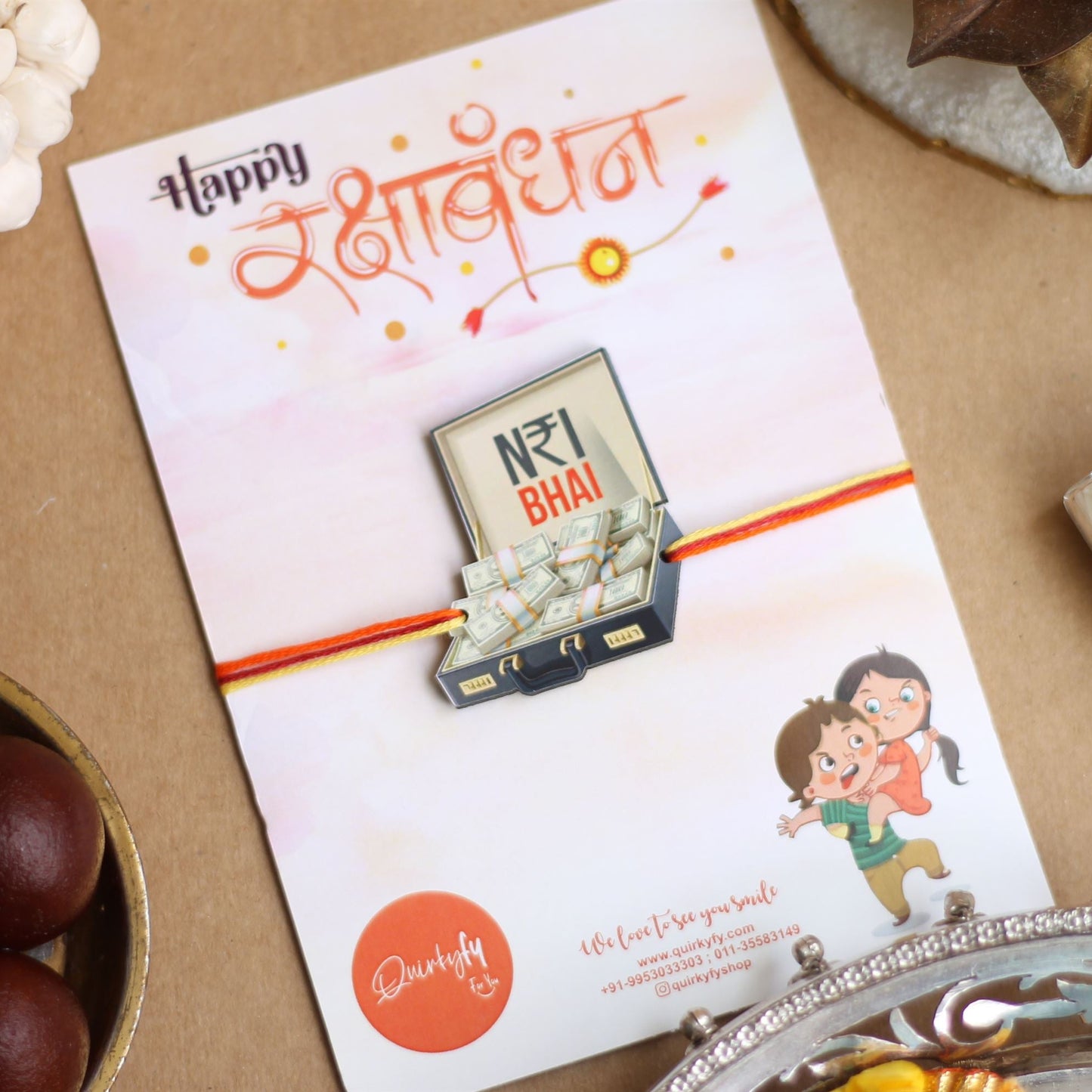 NRI Bhai Rakhi Magnet