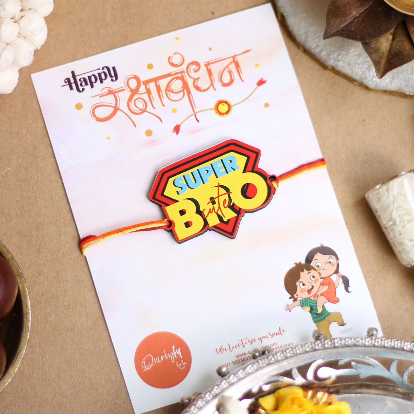 Super Cute Bro Rakhi Magnet