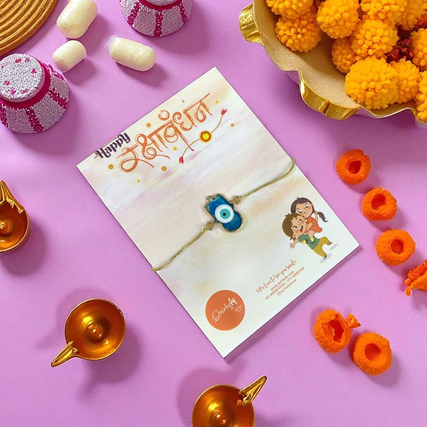 Hamsa Hand Rakhi