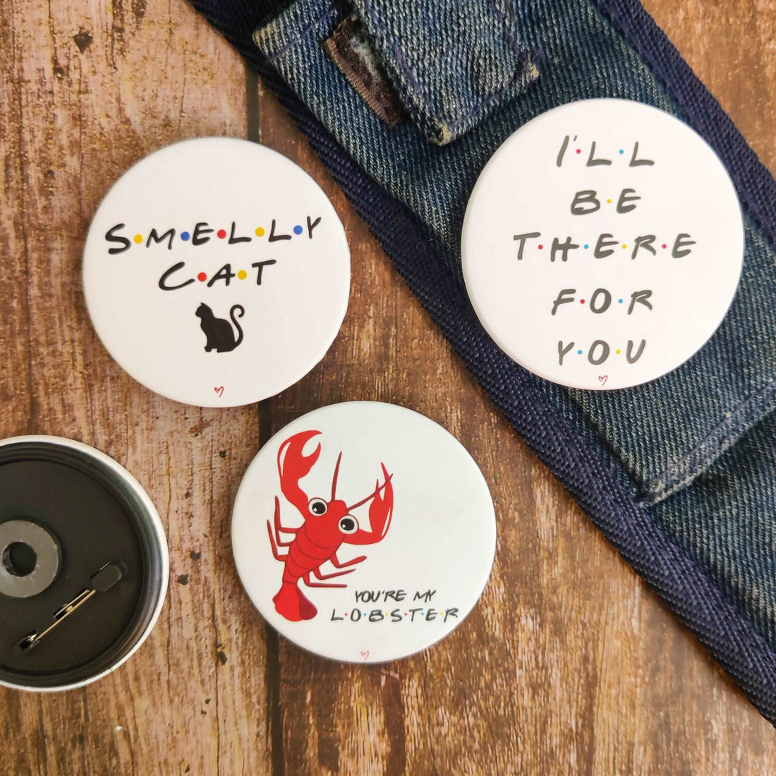 Friends Badge Combo – QuirkyFY