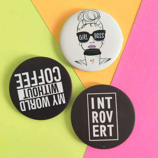 Girl Boss Badge Combo