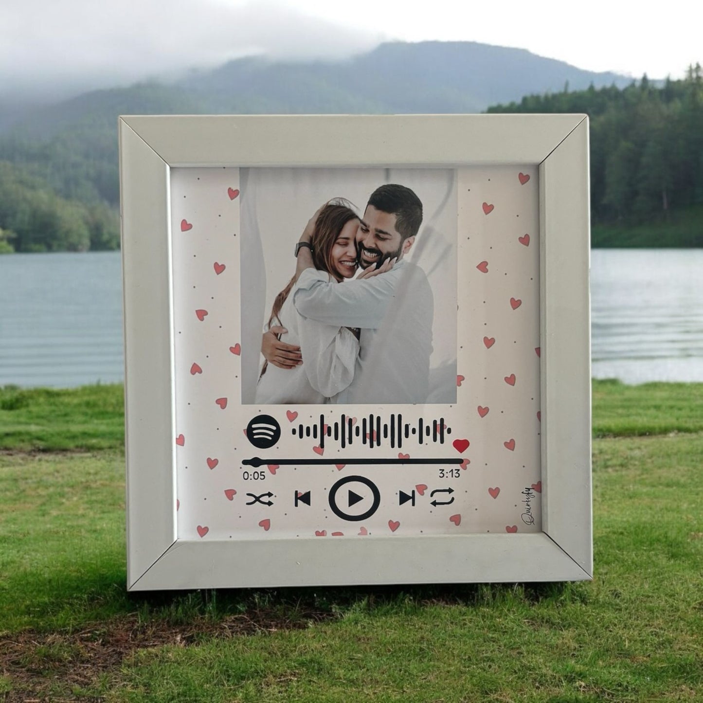 Spotify Frame White