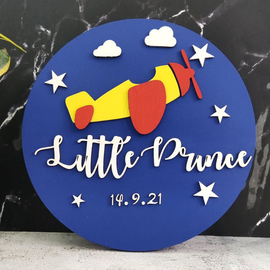 Aeroplane Nameplate