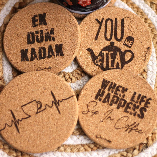 The Coffee Tea Lover Coaster Set