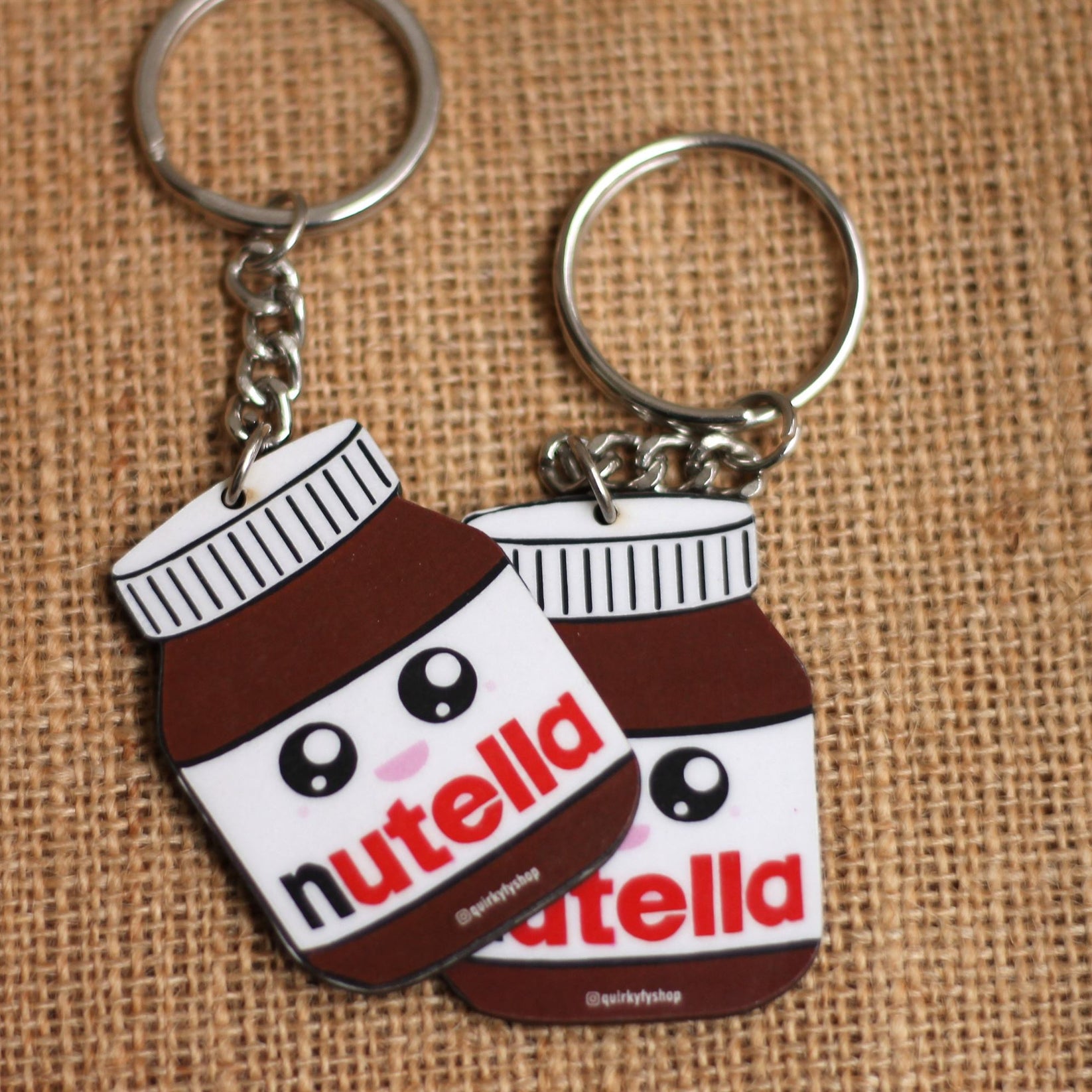 Nutella Keychain QuirkyFY