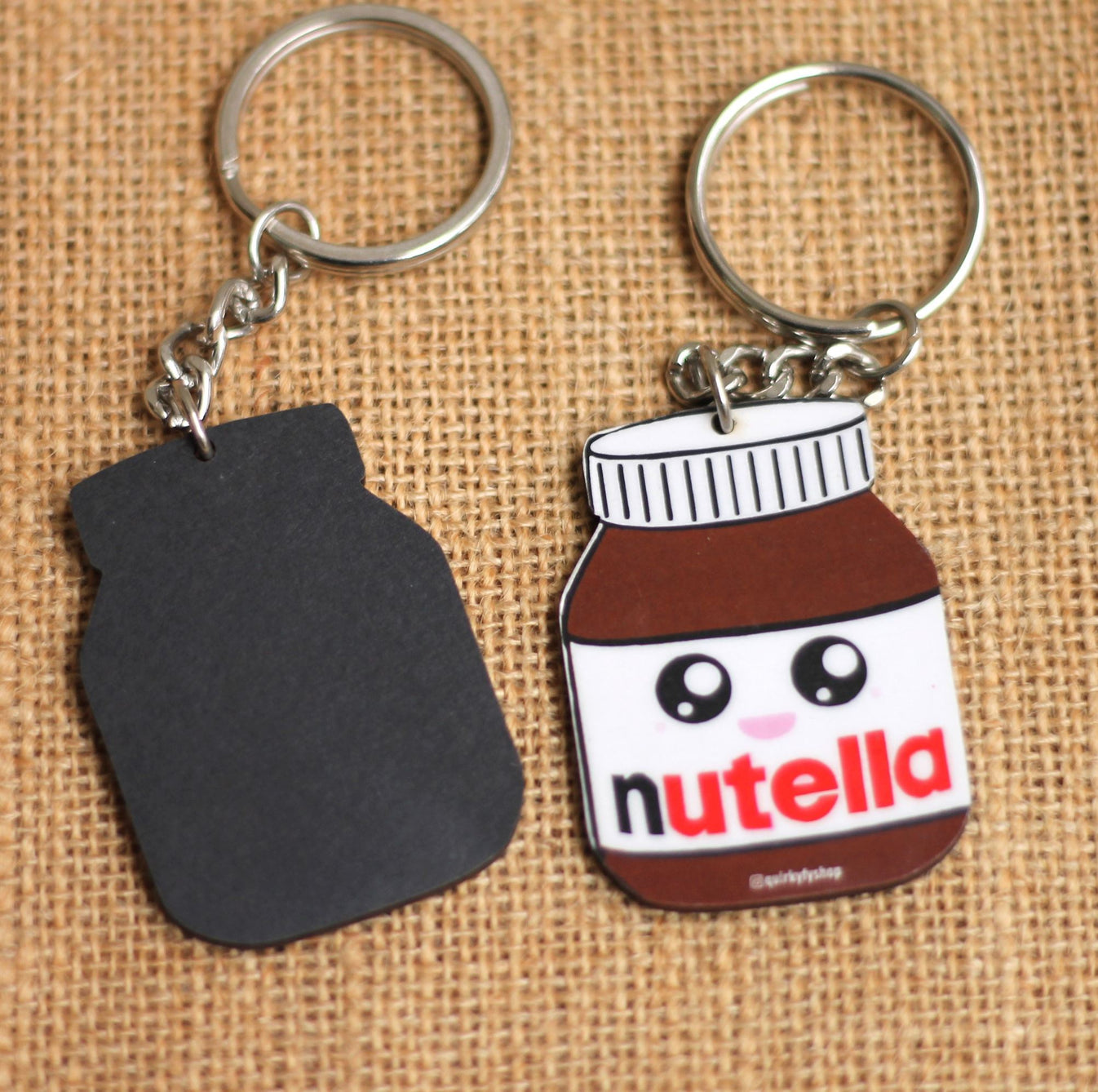 Nutella Keychain QuirkyFY