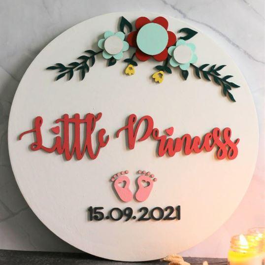 Little Princess Nameplate
