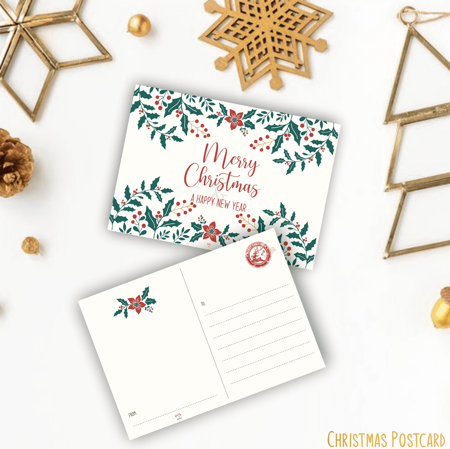 Holiday Wishes Postcard Pack