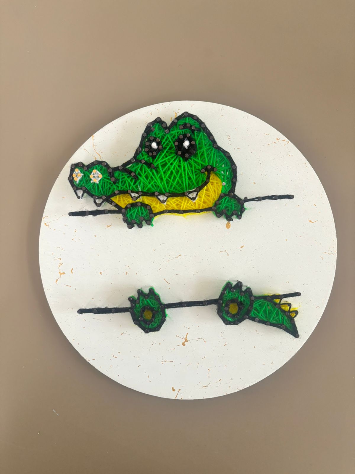 Aligator String Art