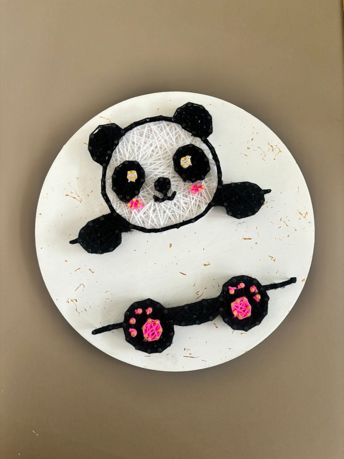 Panda String art