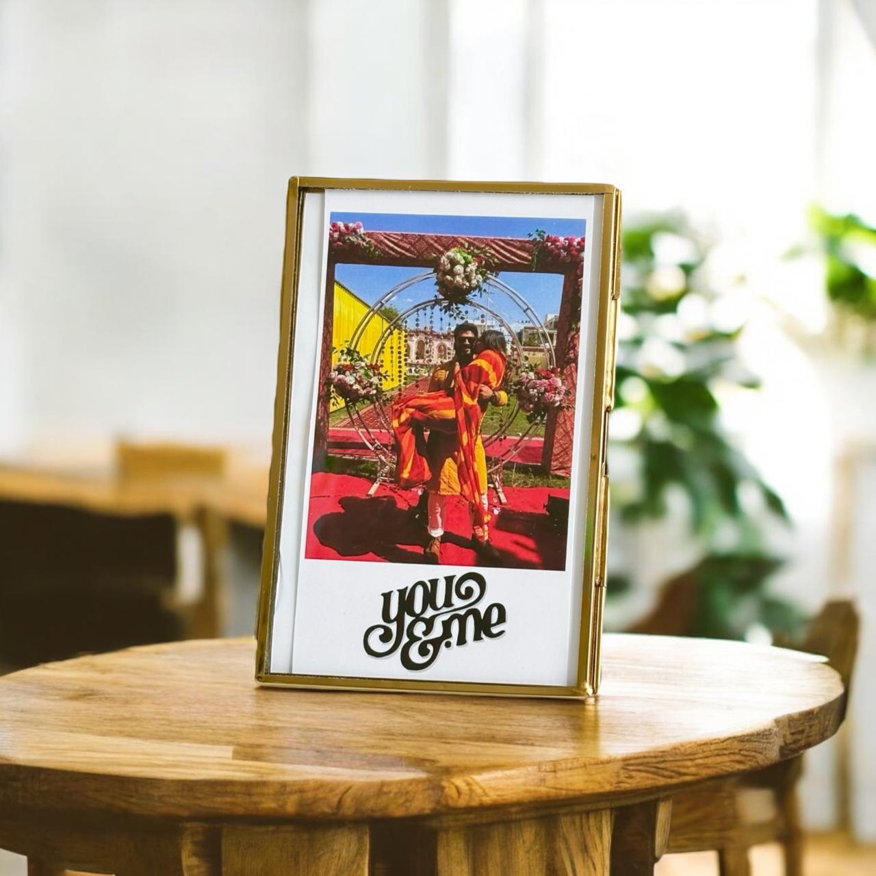 You & Me Photo Frame – QuirkyFY