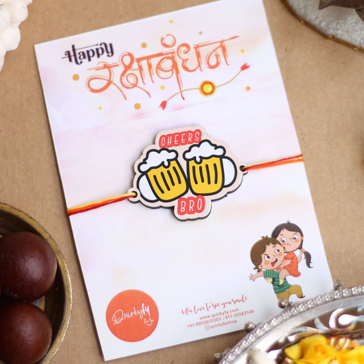 Cheers Bro Rakhi Magnet