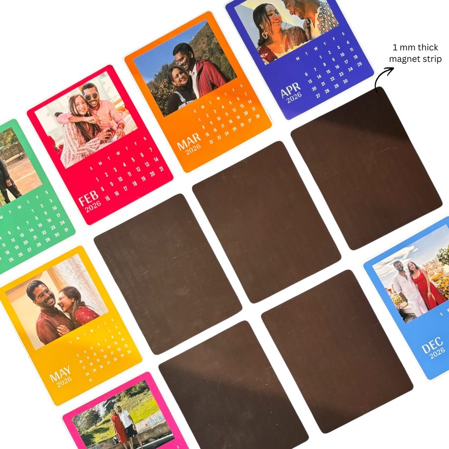 Personalized Magnetic Calendar