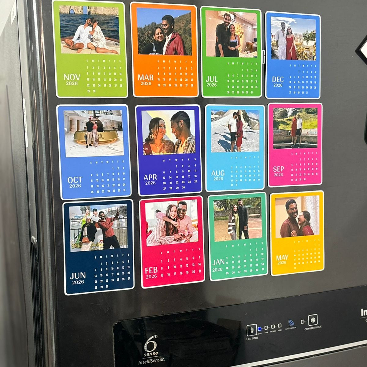 Personalized Magnetic Calendar