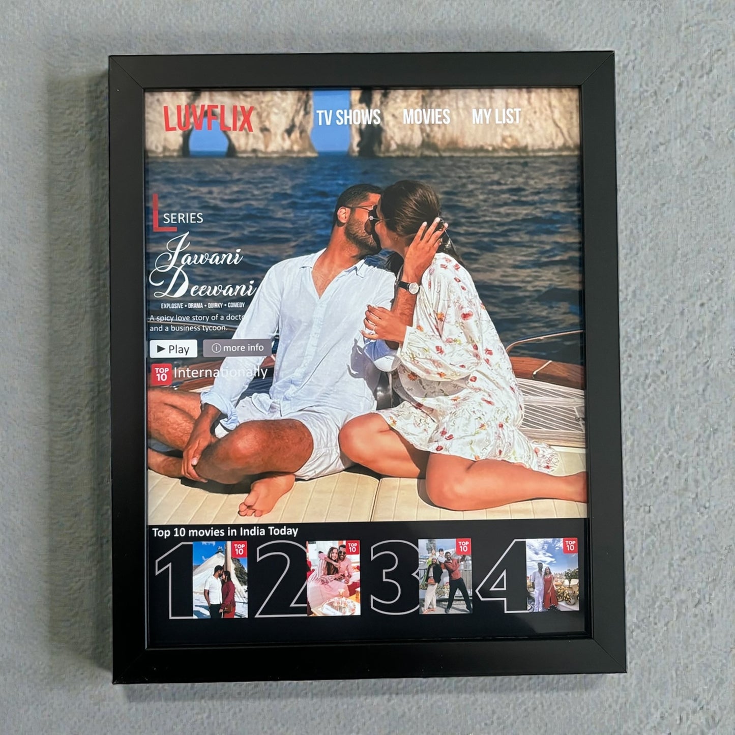 Luvflix Photo Frame