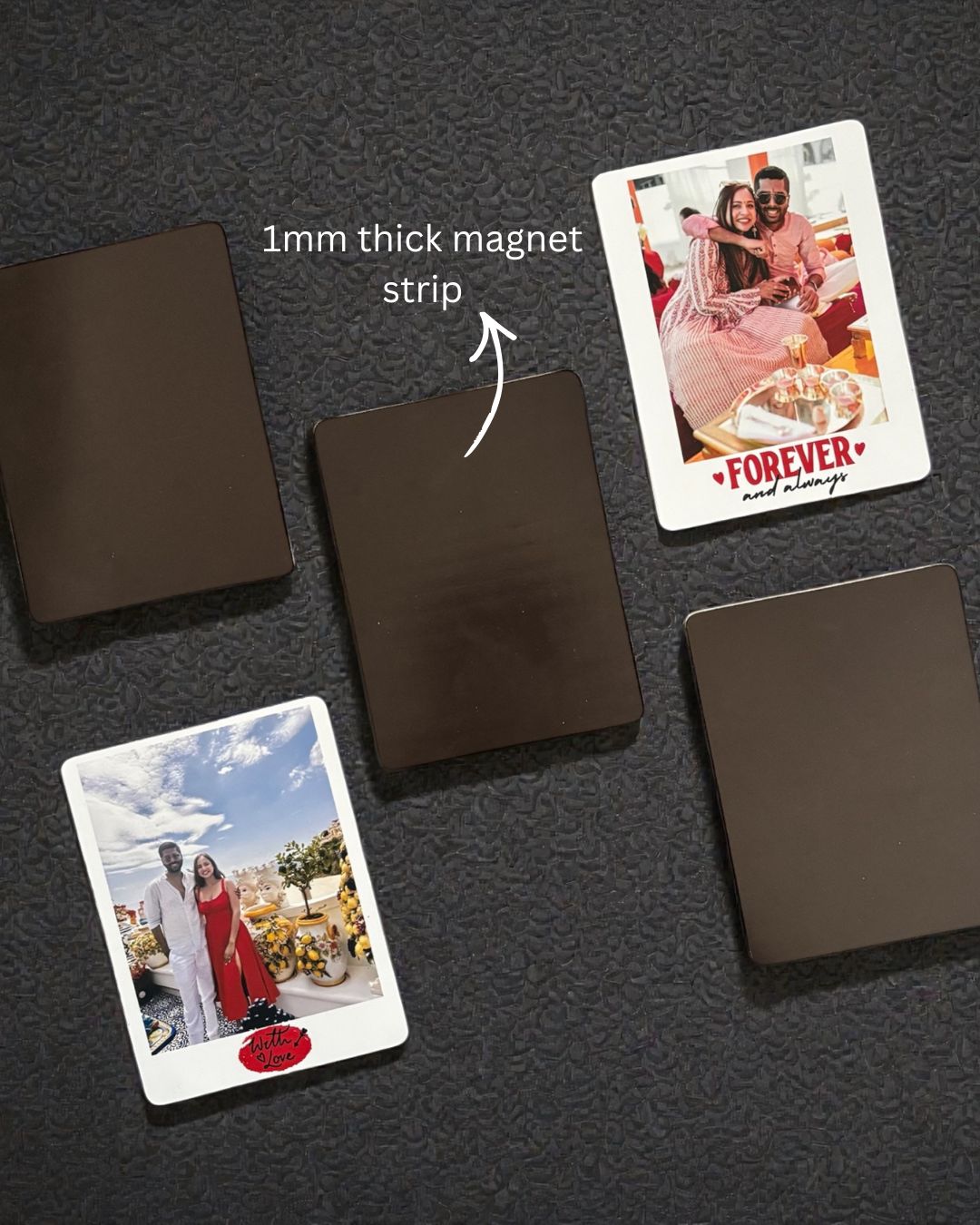 Always & Forever Magnetic Polaroids