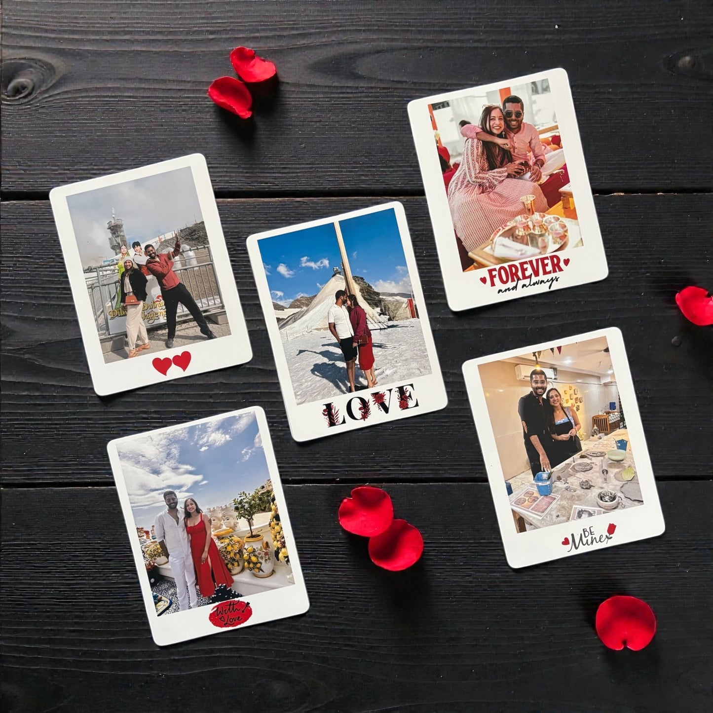 Always & Forever Magnetic Polaroids