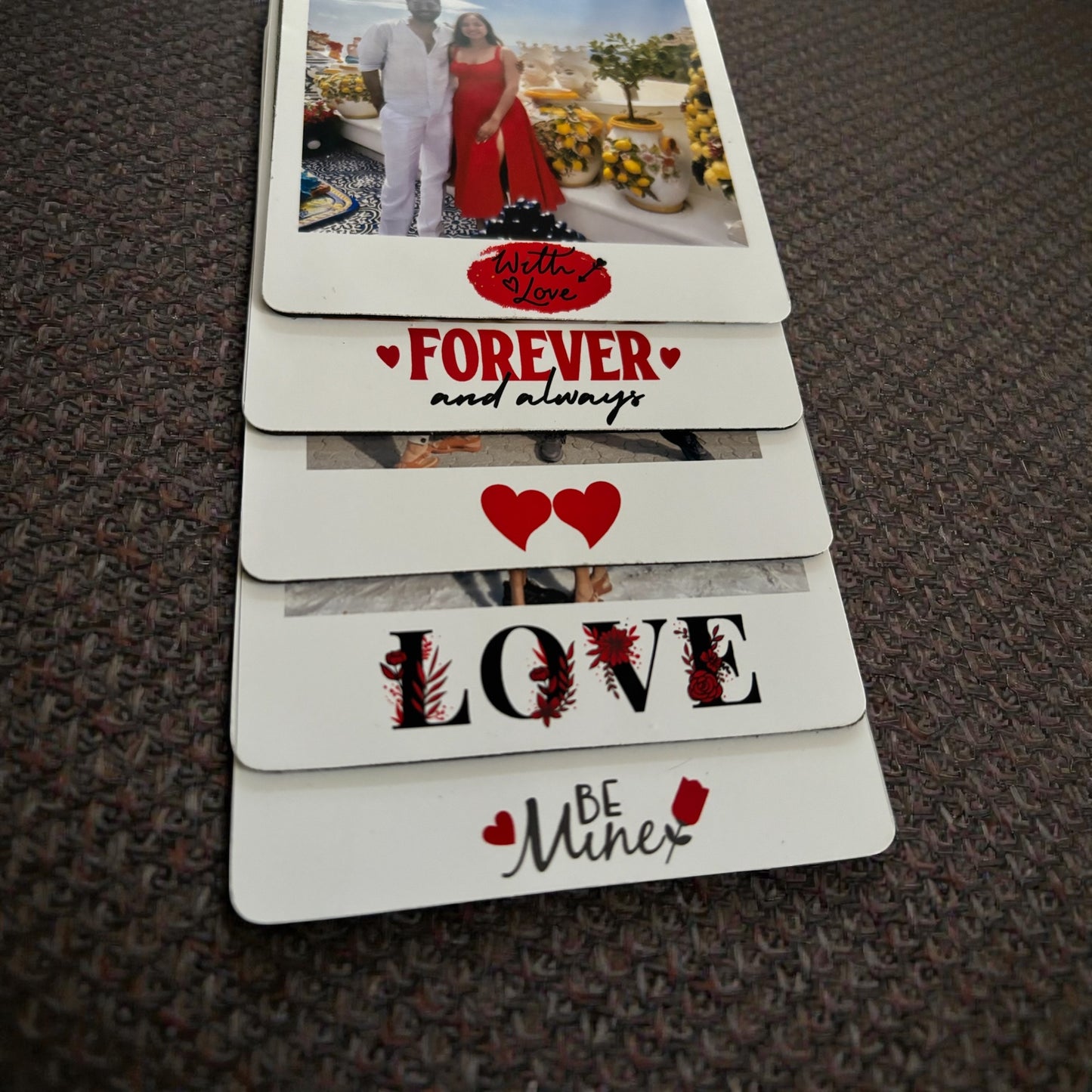 Always & Forever Magnetic Polaroids